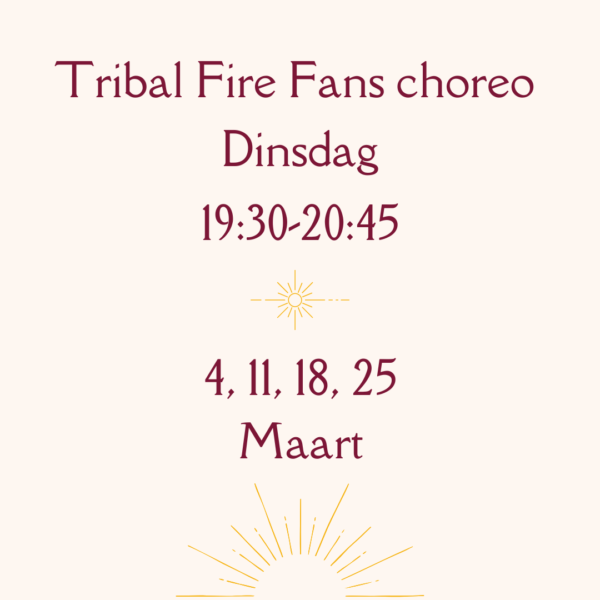 Tribal fusion fire fans